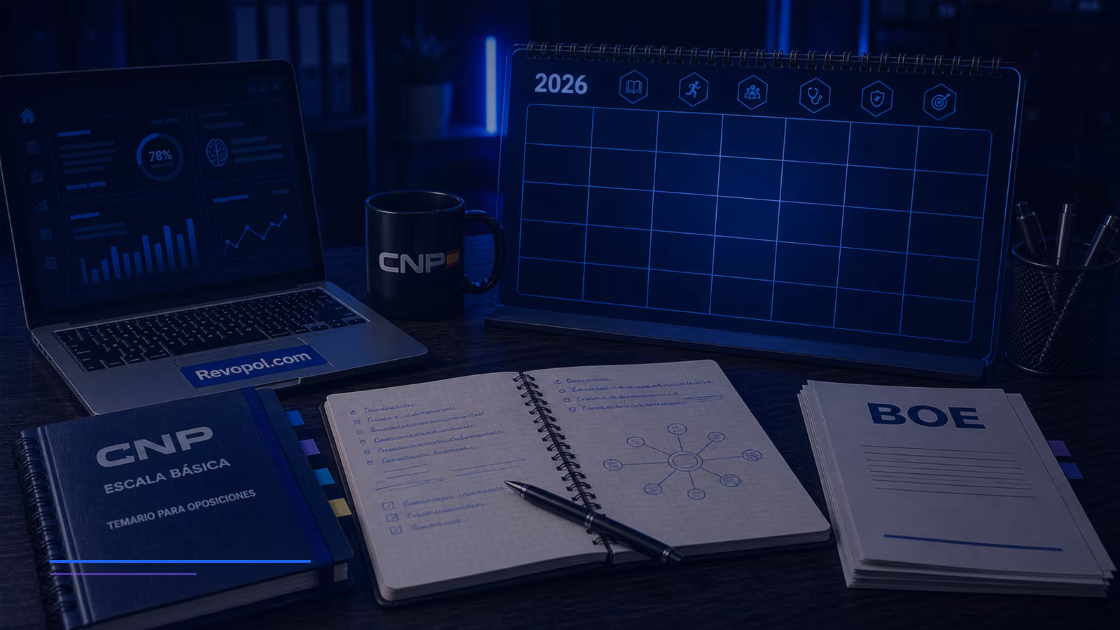Calendario Policía Nacional 2026: fechas oficiales y tareas por mes