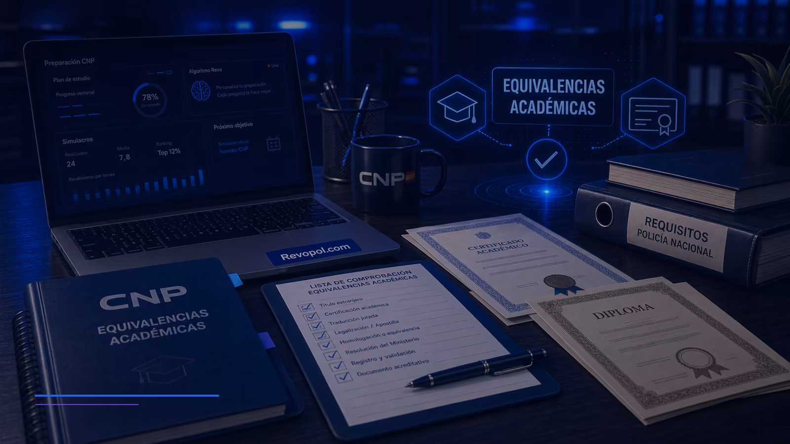 Equivalencias académicas para Policía Nacional: guía práctica