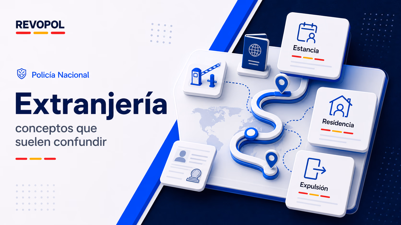 Extranjería para Policía Nacional: conceptos que suelen confundir