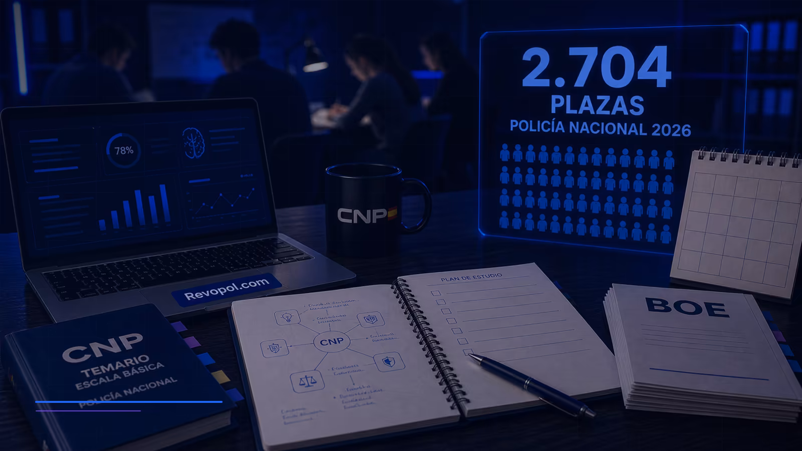 2.704 plazas Policía Nacional 2026: cómo saber si tienes nivel para competir