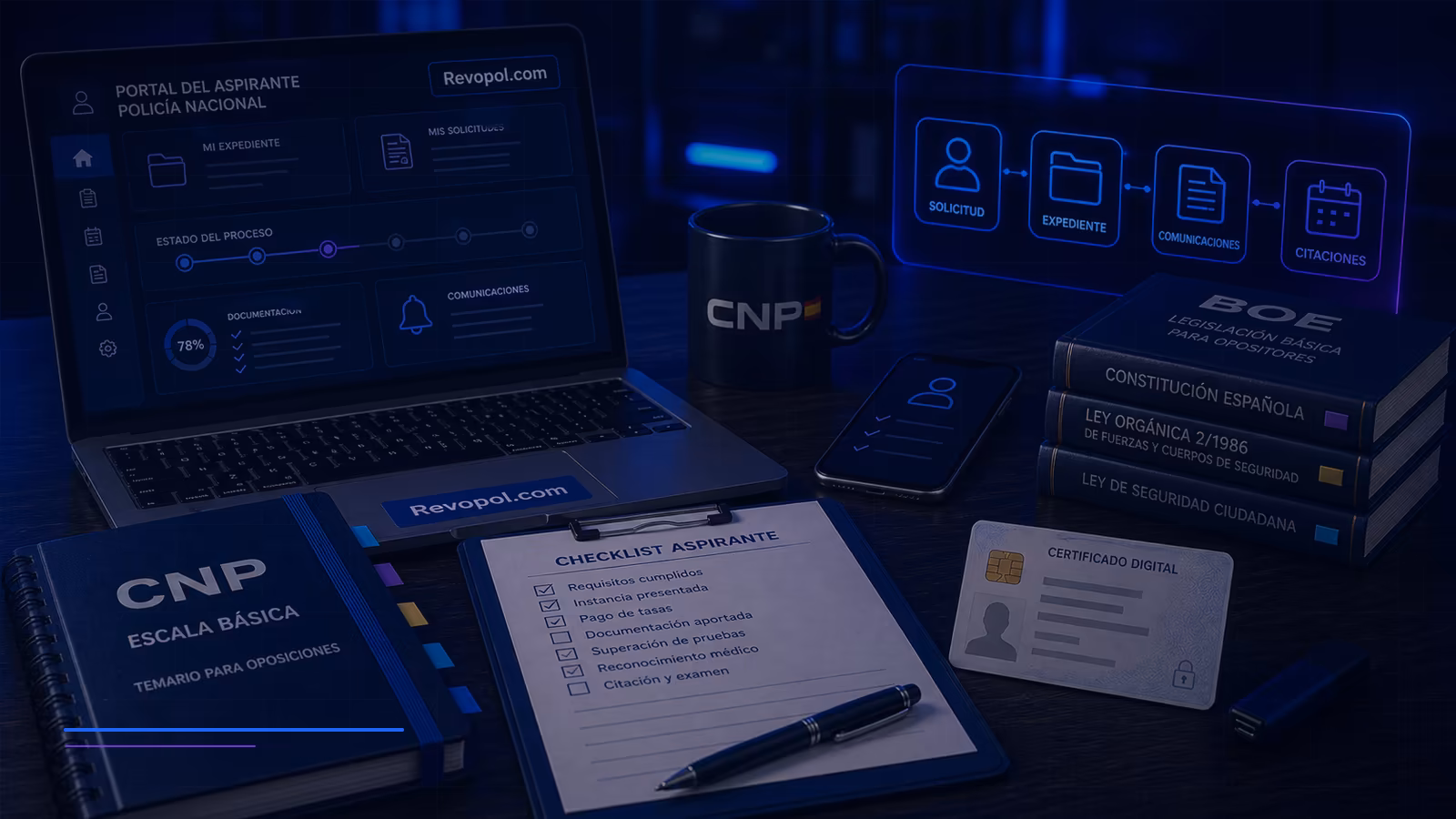 Portal del Aspirante Policía Nacional: guía práctica para opositores