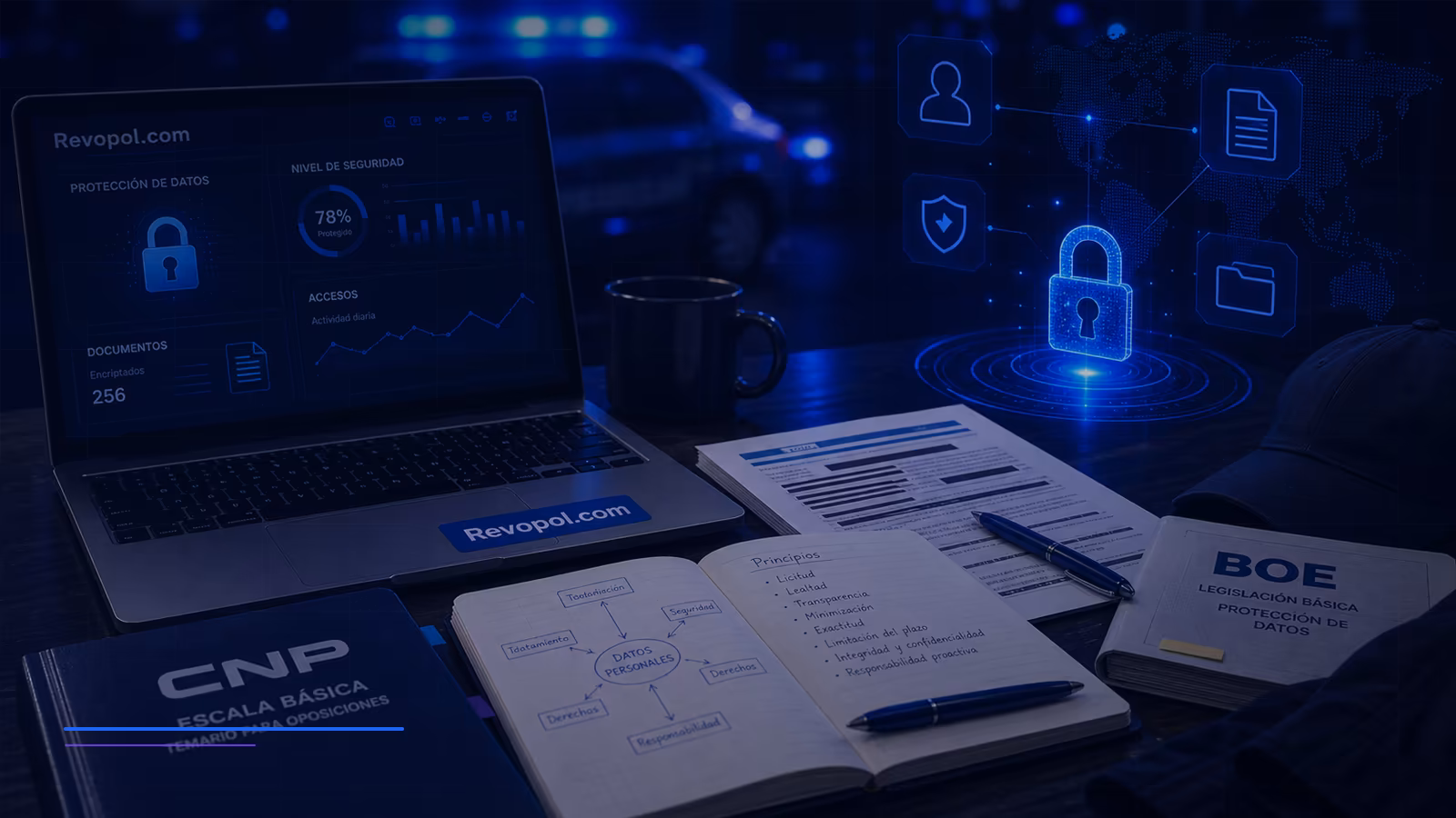Protección de datos para Policía Nacional: resumen para opositores