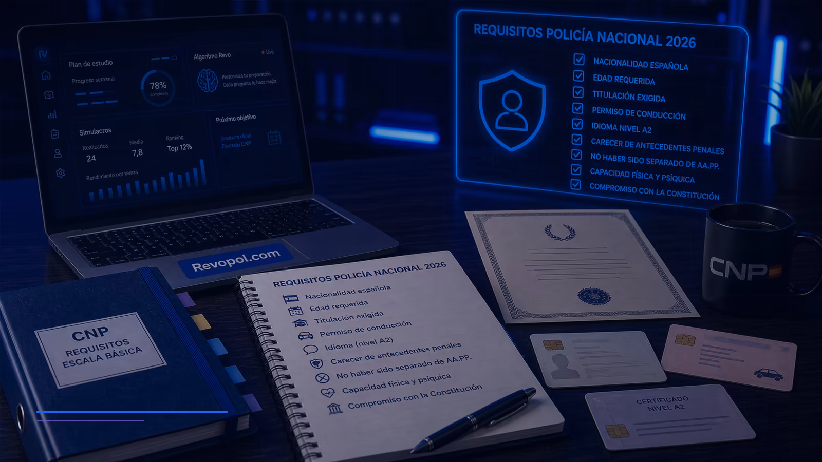Requisitos Policía Nacional 2026: guía clara para saber si puedes presentarte