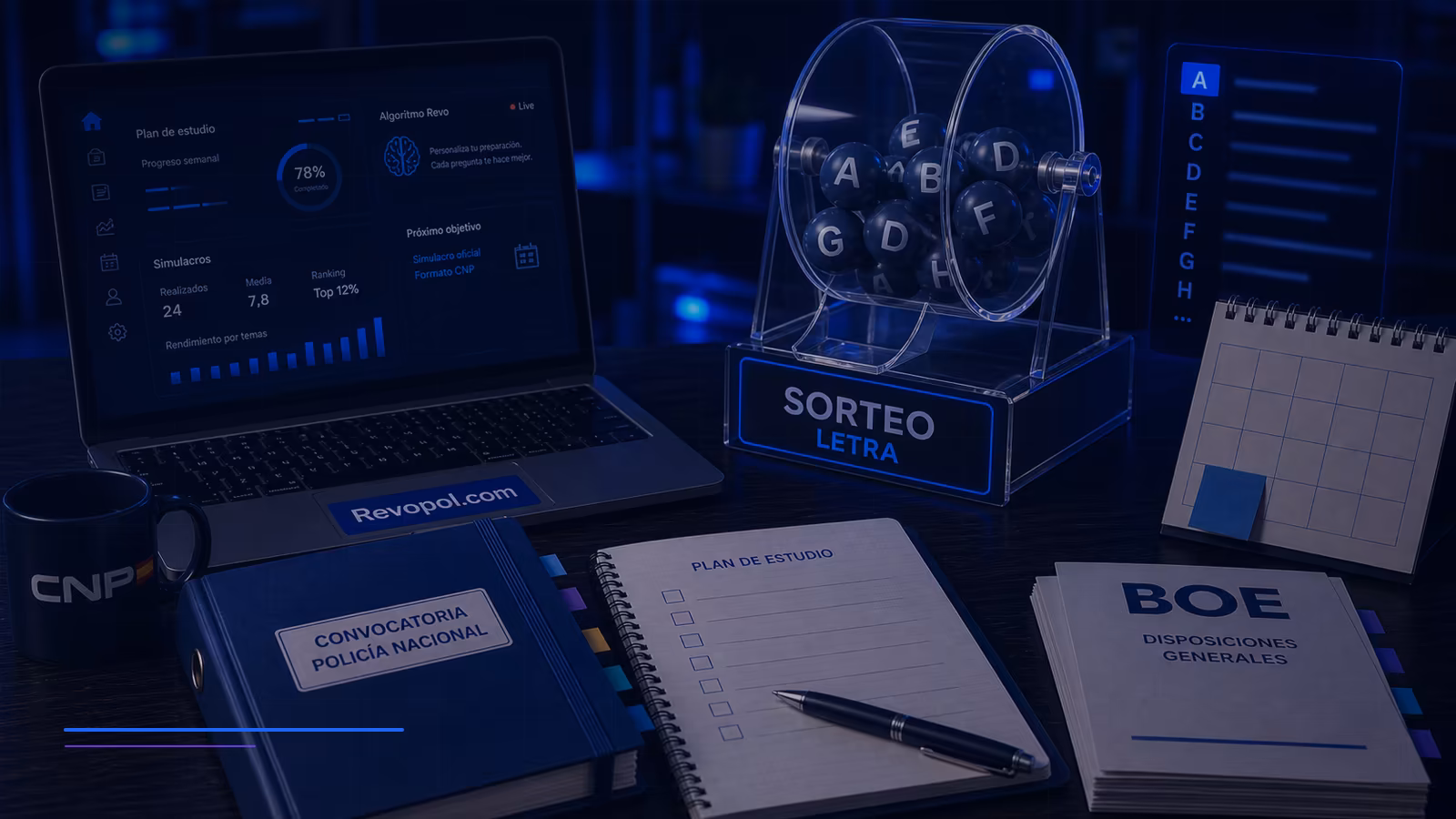 Todo lo que necesitas saber sobre el "sorteo de la letra" en la Policía Nacional